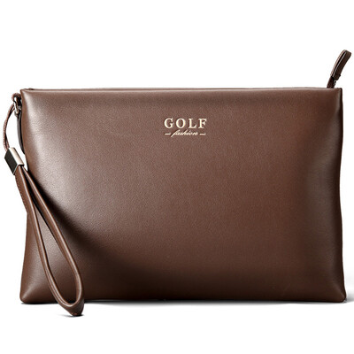 Golf GOLF men handbag soft first layer cowhide envelope bag hand bag large capacity holding bag S582001 brown
Golf GOLF men handbag soft first layer cowhide envelope bag hand bag large capacity holding bag S582001 brown