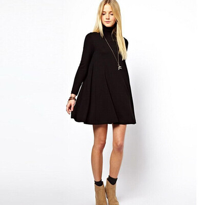 Lovaru ™solid straight women dress full regular turtleneck for casual 2015 popular new arrival
Lovaru ™solid straight women dress full regular turtleneck for casual 2015 popular new arrival