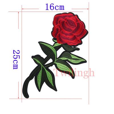 1 Pc Top New Brand Clothes Patches Bird Red Rose Flower Embroidered Patch DIY Iron On Sew Fabric Repair Clothing Wedding Patches
1 Pc Top New Brand Clothes Patches Bird Red Rose Flower Embroidered Patch DIY Iron On Sew Fabric Repair Clothing Wedding Patches