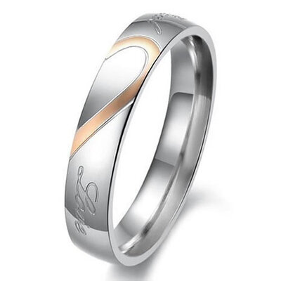Hpolw Mens Womens Brand Jewelry Stainless Steel Lettering Ring Ring "Real Love" Couples silver Wedding rings
Hpolw Mens Womens Brand Jewelry Stainless Steel Lettering Ring Ring "Real Love" Couples silver Wedding rings