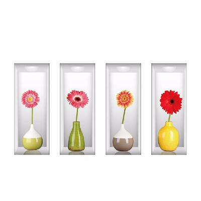 Set of 4 Art Magic 3D Colored Vases Murals Removable Wall Sticker DIY Decals for Living Room Bedroom Sofa Home Decor
Set of 4 Art Magic 3D Colored Vases Murals Removable Wall Sticker DIY Decals for Living Room Bedroom Sofa Home Decor