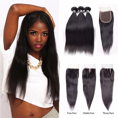 Amazing Star Straight Hair with Closure Peruvian Virgin Hair Bundles with Closure Straight Human Hair with Closure 4x4" Free Part
Amazing Star Straight Hair with Closure Peruvian Virgin Hair Bundles with Closure Straight Human Hair with Closure 4x4" Free Part