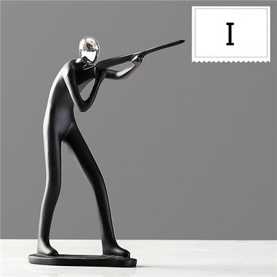 Modern minimalist resin sport figurines Living room wine cabinet resin crafts home decorations accessories
Modern minimalist resin sport figurines Living room wine cabinet resin crafts home decorations accessories