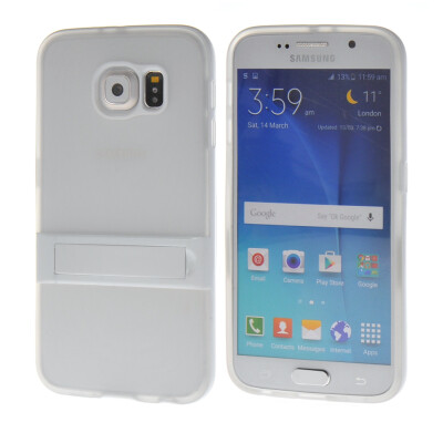MOONCASE Soft Flexible Silicone Gel TPU Skin Shell with Kickstand Back Case Cover for Samsung Galaxy S6 Clear
MOONCASE Soft Flexible Silicone Gel TPU Skin Shell with Kickstand Back Case Cover for Samsung Galaxy S6 Clear