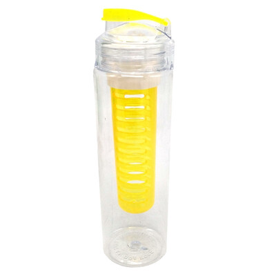 UpperX Fruit Infusing Water Bottle Lemon Juice Maker 800ml Cap Fruit Infuser Bike Travel School BPA Sports Health CupYellow
UpperX Fruit Infusing Water Bottle Lemon Juice Maker 800ml Cap Fruit Infuser Bike Travel School BPA Sports Health CupYellow