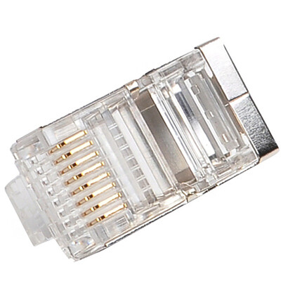 Sanba SANBAO six high-quality network shielded crystal head 30 bag JACK gold-plated shrapnel high-quality shielding materials contact transmission performance
Sanba SANBAO six high-quality network shielded crystal head 30 bag JACK gold-plated shrapnel high-quality shielding materials contact transmission performance