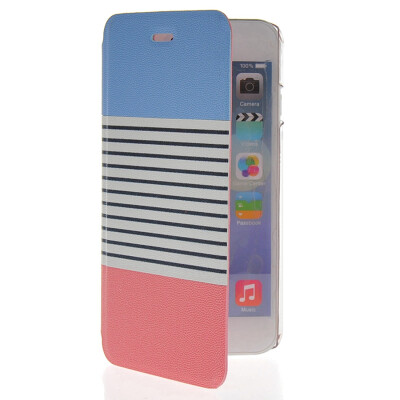MOONCASE Stripe Design Leather Side Flip Wallet Card Slot Pouch Stand Back Case Cover for Apple iPhone 6 Plus Pink
MOONCASE Stripe Design Leather Side Flip Wallet Card Slot Pouch Stand Back Case Cover for Apple iPhone 6 Plus Pink