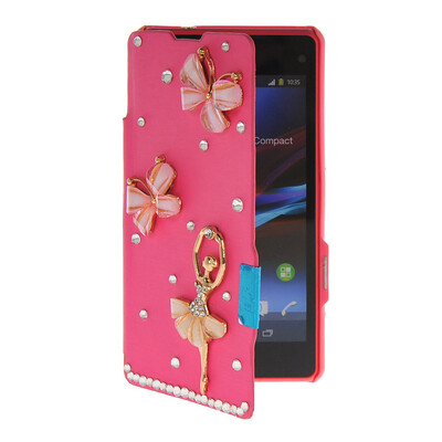 MOONCASE Rhinestone Crystal Ultre Slim Leather Side Flip Wallet Back ЧЕХОЛ ДЛЯ Sony Xperia Z1 Compact (Mini) Hot pink
MOONCASE Rhinestone Crystal Ultre Slim Leather Side Flip Wallet Back ЧЕХОЛ ДЛЯ Sony Xperia Z1 Compact (Mini) Hot pink