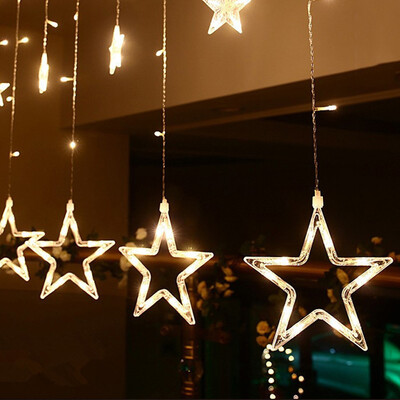Jiamo decorative light string bedroom hanging lamp Spring Festival wedding room layout window storefront background lights Christmas decorations warm white curtains stars LED lights 3 meters
Jiamo decorative light string bedroom hanging lamp Spring Festival wedding room layout window storefront background lights Christmas decorations warm white curtains stars LED lights 3 meters