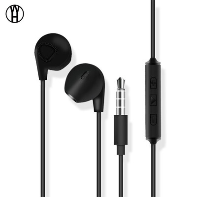 WH 35MM in-ear remote control mobile phone headset universal with microphone