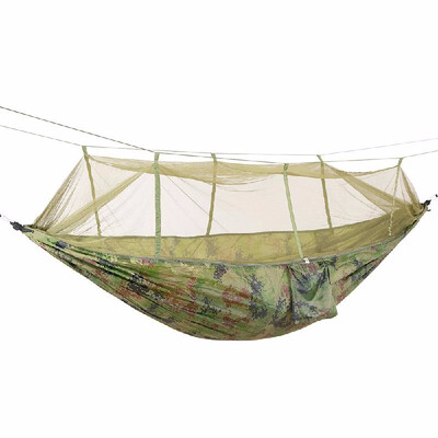 Portable Lightweight Parachute Nylon Camping Mosquito Nets Hammocks for Outdoor Hiking Travel Backpacking Style 1 
Portable Lightweight Parachute Nylon Camping Mosquito Nets Hammocks for Outdoor Hiking Travel Backpacking Style 1