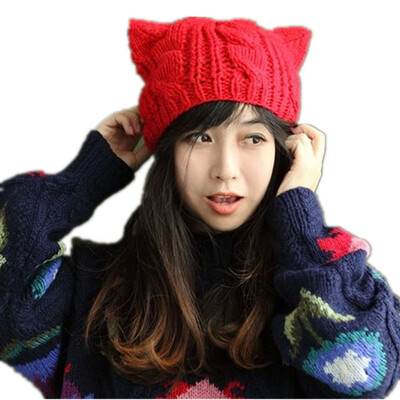 Women Winter Beanie Devil Horns Cat Ear Crochet Braided Knit Ski Wool Cap Hat RED
Women Winter Beanie Devil Horns Cat Ear Crochet Braided Knit Ski Wool Cap Hat RED