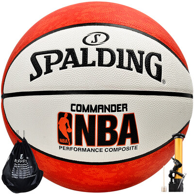 Spalding Spalding Red PU Leather Basketball Commander Indoor&Outdoor Competition Basketball 74-937Y
Spalding Spalding Red PU Leather Basketball Commander Indoor&Outdoor Competition Basketball 74-937Y