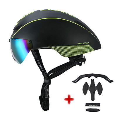 Cycling Helmet Adult MTB Road Bike Safety Helmet Lightweight Sports Protective Equipment with Detachable Goggle Extra Lining
Cycling Helmet Adult MTB Road Bike Safety Helmet Lightweight Sports Protective Equipment with Detachable Goggle Extra Lining