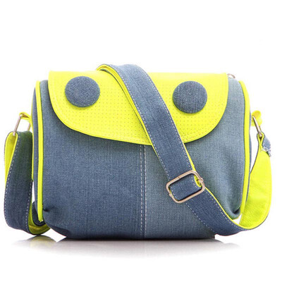 SMOOZA Cute button Cover Bag New Preppy Retro Denim Girls Shoulder Bag Female Jeans Personalized Womens Handbag messenger bag
SMOOZA Cute button Cover Bag New Preppy Retro Denim Girls Shoulder Bag Female Jeans Personalized Womens Handbag messenger bag