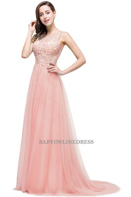 Scoop Neck Lace Long Evening Dresses Tulle Applique Robe De Soiree Floor Length Formal Gowns Prom Party Dresses 2018
Scoop Neck Lace Long Evening Dresses Tulle Applique Robe De Soiree Floor Length Formal Gowns Prom Party Dresses 2018
