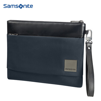 Samsonite Samsonite clutch bag large envelope bag male business casual fashion zipper clip bag CC501005 dark blue
Samsonite Samsonite clutch bag large envelope bag male business casual fashion zipper clip bag CC501005 dark blue