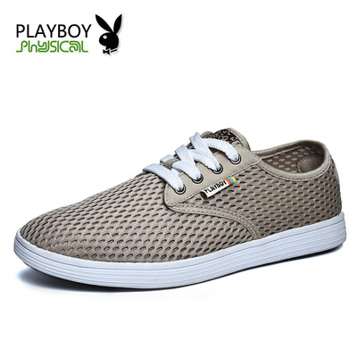 PLAYBOY brand SummerSandbeachPunchingBreathable meshFashionable Korean styledSports casual sneakerMens shoes
PLAYBOY brand SummerSandbeachPunchingBreathable meshFashionable Korean styledSports casual sneakerMens shoes
