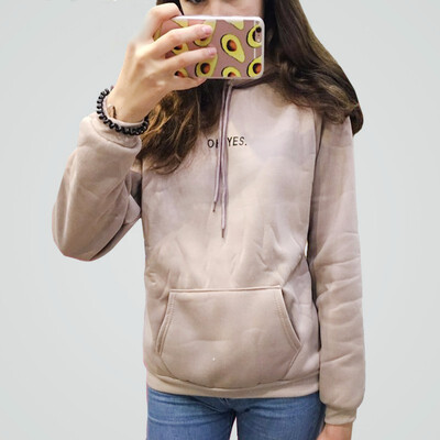 Oh Yes Letter Harajuku Casual Coat Two Layers Hat 2018 Winter Fleece Pink Pullover Thick Loose Women Hoodies Sweatshirt Female
Oh Yes Letter Harajuku Casual Coat Two Layers Hat 2018 Winter Fleece Pink Pullover Thick Loose Women Hoodies Sweatshirt Female