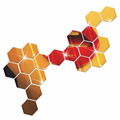 12Pcs Hot Sale Modern Design Adhesive Hexagonal 3D DIY Acrylic Wall Mirror Stickers For Room Bedroom Kitchen Bathroom Stick Decal
12Pcs Hot Sale Modern Design Adhesive Hexagonal 3D DIY Acrylic Wall Mirror Stickers For Room Bedroom Kitchen Bathroom Stick Decal