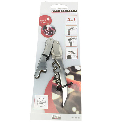 Jingdong Supermarket Germany Fakman Fackelmann hippocampus wine bottle opener beer opener 3 in 1 bottle screwdriver 5307881
Jingdong Supermarket Germany Fakman Fackelmann hippocampus wine bottle opener beer opener 3 in 1 bottle screwdriver 5307881