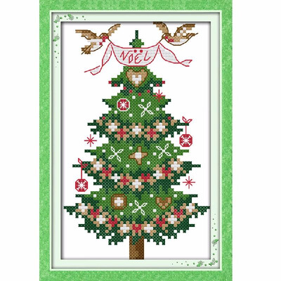 13 21cm DIY New Style Counted Cross Stitch Set Embroidery Needlework Kits Christmas Tree Pattern Cross Stitching Home Decoration
13 21cm DIY New Style Counted Cross Stitch Set Embroidery Needlework Kits Christmas Tree Pattern Cross Stitching Home Decoration