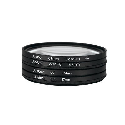 49mm 52mm 55mm 58mm 62mm 67mm 72mm 77mm Filter Kit UV CPL Close Up 4 Star 8 Point for Nikon Canon DSLR Cameras PJ50
49mm 52mm 55mm 58mm 62mm 67mm 72mm 77mm Filter Kit UV CPL Close Up 4 Star 8 Point for Nikon Canon DSLR Cameras PJ50