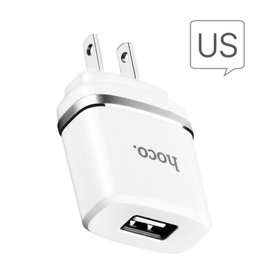 HOCO 5V 10A Universal Single USB Charger Wall Charger EU US Plug Portable for iPhone Samsung Xiaomi Charging Travel Adapter
HOCO 5V 10A Universal Single USB Charger Wall Charger EU US Plug Portable for iPhone Samsung Xiaomi Charging Travel Adapter