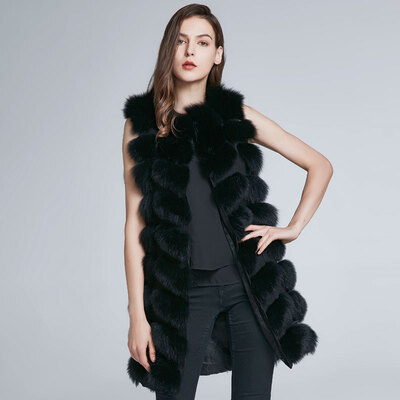 Womens Coat Winter Fur Collar Natural Fur Fox Coat Season Warmer Waistcoat Leather Coat 2018 New Stripe Fashion Discount
Womens Coat Winter Fur Collar Natural Fur Fox Coat Season Warmer Waistcoat Leather Coat 2018 New Stripe Fashion Discount