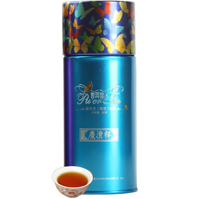 Colorful Yunnan Qing Cheung tea Pu'er tea cooked tea loose tea (cooked casual) canned 80g
Colorful Yunnan Qing Cheung tea Pu'er tea cooked tea loose tea (cooked casual) canned 80g