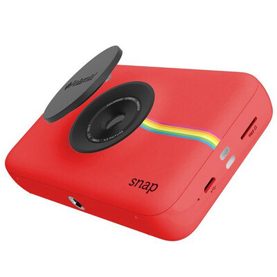Polaroid Polaroid SNAP beat the camera was red that is shot 10 million pixels ZINK no ink to print three photo colors
Polaroid Polaroid SNAP beat the camera was red that is shot 10 million pixels ZINK no ink to print three photo colors