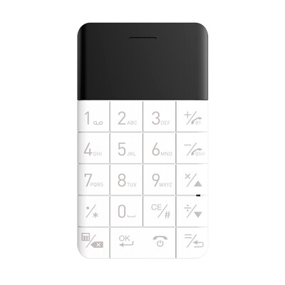 WIME Talkase T1 Ultra Slim Super Thin Credit Card Size Backup Mini Cell Phone, Anti smartphone & Bluetooth Dual SIM Feature phone, Free Shipping Promotions
WIME Talkase T1 Ultra Slim Super Thin Credit Card Size Backup Mini Cell Phone, Anti smartphone & Bluetooth Dual SIM Feature phone, Free Shipping Promotions