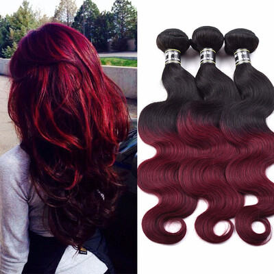 Amazing Star Ombre Peruvian Virgin Hair Body Wave Weft 3 Bundles Tangle Free Shedding Free Ombre Color Hair Weft T1B99j
Amazing Star Ombre Peruvian Virgin Hair Body Wave Weft 3 Bundles Tangle Free Shedding Free Ombre Color Hair Weft T1B99j