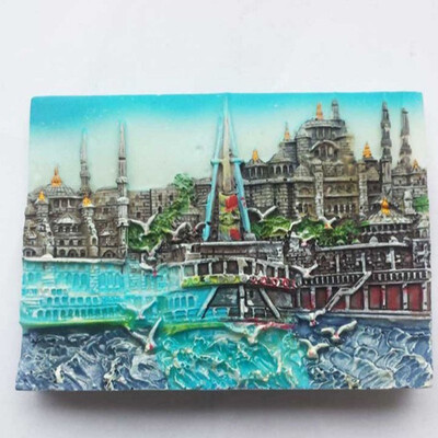 1Pcs New Turkey Travel Souvenir Fridge Magnets Handmade Resin Istanbul Buildings Refrigerator Magnetic Stickers Home Decor
1Pcs New Turkey Travel Souvenir Fridge Magnets Handmade Resin Istanbul Buildings Refrigerator Magnetic Stickers Home Decor