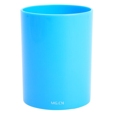 Morning light M & G ABT98430 excellent fashion round pen holder storage box blue
