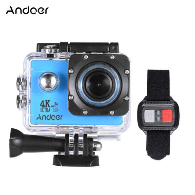 Andoer AN4000 4K 30fps 16MP WiFi Action Sports Camera 1080P 60fps Full HD 4X Zoom Waterproof 40m 2" LCD Screen 170¡ã Wide Angle Le
Andoer AN4000 4K 30fps 16MP WiFi Action Sports Camera 1080P 60fps Full HD 4X Zoom Waterproof 40m 2" LCD Screen 170¡ã Wide Angle Le