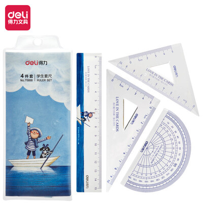 Deli deli a few meters series 15cm office student drawing drawing scale plastic ruler 71986
Deli deli a few meters series 15cm office student drawing drawing scale plastic ruler 71986