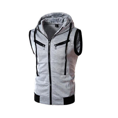Autumn New Mens Casual Vest Nouveau Manteau De Gilet De Chandail à Capuchon Des Hommes
Autumn New Mens Casual Vest Nouveau Manteau De Gilet De Chandail à Capuchon Des Hommes