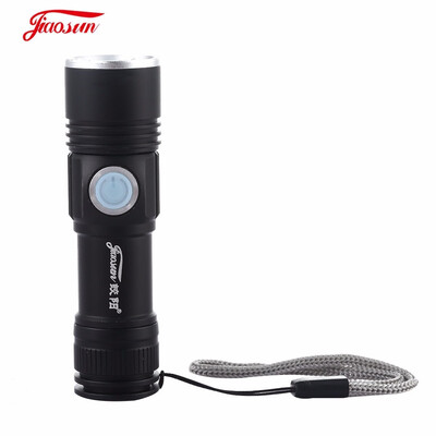 JIAOSUN USB Rechargeable Aluminium Alloy Q5 3 Modes Zooming Mini Torch Lighting range is about 100 - 200M 3 lighting modes
JIAOSUN USB Rechargeable Aluminium Alloy Q5 3 Modes Zooming Mini Torch Lighting range is about 100 - 200M 3 lighting modes