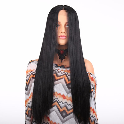 Long Hair 30inch Yaky Straight Synthetic Lace Front&Deep Center Part Wig For Women Emilia
Long Hair 30inch Yaky Straight Synthetic Lace Front&Deep Center Part Wig For Women Emilia