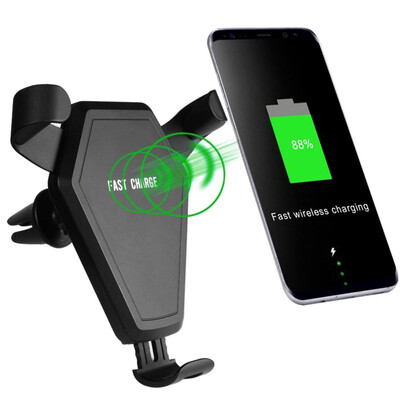 9V Automatic Car Wireless Charging Chager 360 Degree Rotation Design Phone Bracket Mount Holder Single Hand Operate
9V Automatic Car Wireless Charging Chager 360 Degree Rotation Design Phone Bracket Mount Holder Single Hand Operate