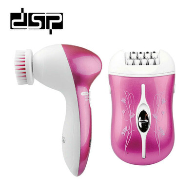 DSP 3 in 1Epilator Lady Electric Shaver For Bikini Hair Removal Tool and5 In 1 Electric Facial Cleanser Deep Cleansing Skin Care
DSP 3 in 1Epilator Lady Electric Shaver For Bikini Hair Removal Tool and5 In 1 Electric Facial Cleanser Deep Cleansing Skin Care
