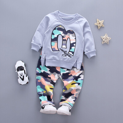 Baby Boy Autumn Clothes Girl Letter M Warm Cotton Clothing Set For Kid Camouflage Jackets Pant 2pcs Fashion Children Sports Suit
Baby Boy Autumn Clothes Girl Letter M Warm Cotton Clothing Set For Kid Camouflage Jackets Pant 2pcs Fashion Children Sports Suit