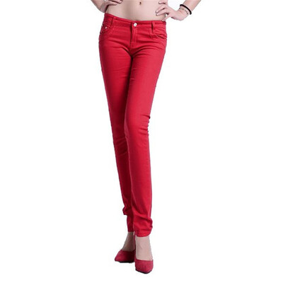 Fashion Women Candy Colors Skinny Pencil Jeans Spring Ladies Sexy Fit Pants Plus Size Casual Trousers
Fashion Women Candy Colors Skinny Pencil Jeans Spring Ladies Sexy Fit Pants Plus Size Casual Trousers