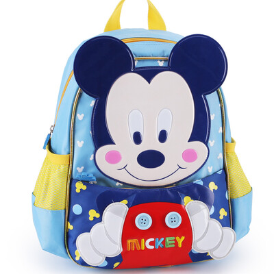 Disney Disney bag kindergarten small middle school boy girl Mickey baby cute shoulder bag 11226 water blue
Disney Disney bag kindergarten small middle school boy girl Mickey baby cute shoulder bag 11226 water blue