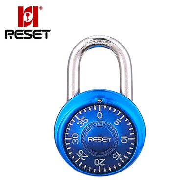 Reset New Round Lock Padlock Mini Dial Combination Lock Color Assortment Pack Gym Box Locks Padlock RST-015
Reset New Round Lock Padlock Mini Dial Combination Lock Color Assortment Pack Gym Box Locks Padlock RST-015