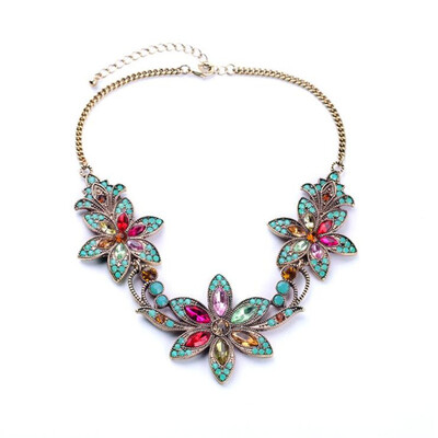 Aiyaya Royal Style Elegant Waterdrop Butterfly Heart Multilevel Flower 3 Colors Statement Choker Necklace
Aiyaya Royal Style Elegant Waterdrop Butterfly Heart Multilevel Flower 3 Colors Statement Choker Necklace