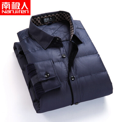 Antarctic long-sleeved down warm shirt mens autumn&winter casual middle-aged large size mens sanding loose mens shirt wine red 40
Antarctic long-sleeved down warm shirt mens autumn&winter casual middle-aged large size mens sanding loose mens shirt wine red 40