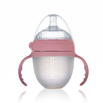TEENUNIX baby silicone bottle newborn wide-bore bottle with handle with straw drop-proof anti-flatulence baby bott
TEENUNIX baby silicone bottle newborn wide-bore bottle with handle with straw drop-proof anti-flatulence baby bott