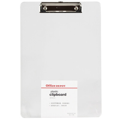 Office Depot Plastic Clips Pad Clamps Folders Report Holder A4 Transparent C128
Office Depot Plastic Clips Pad Clamps Folders Report Holder A4 Transparent C128